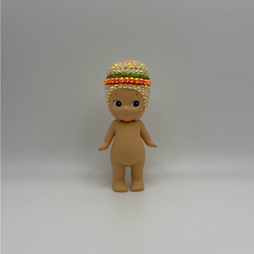 Custom Bedazzled Sonny Angel Chicken Sandwich Statue